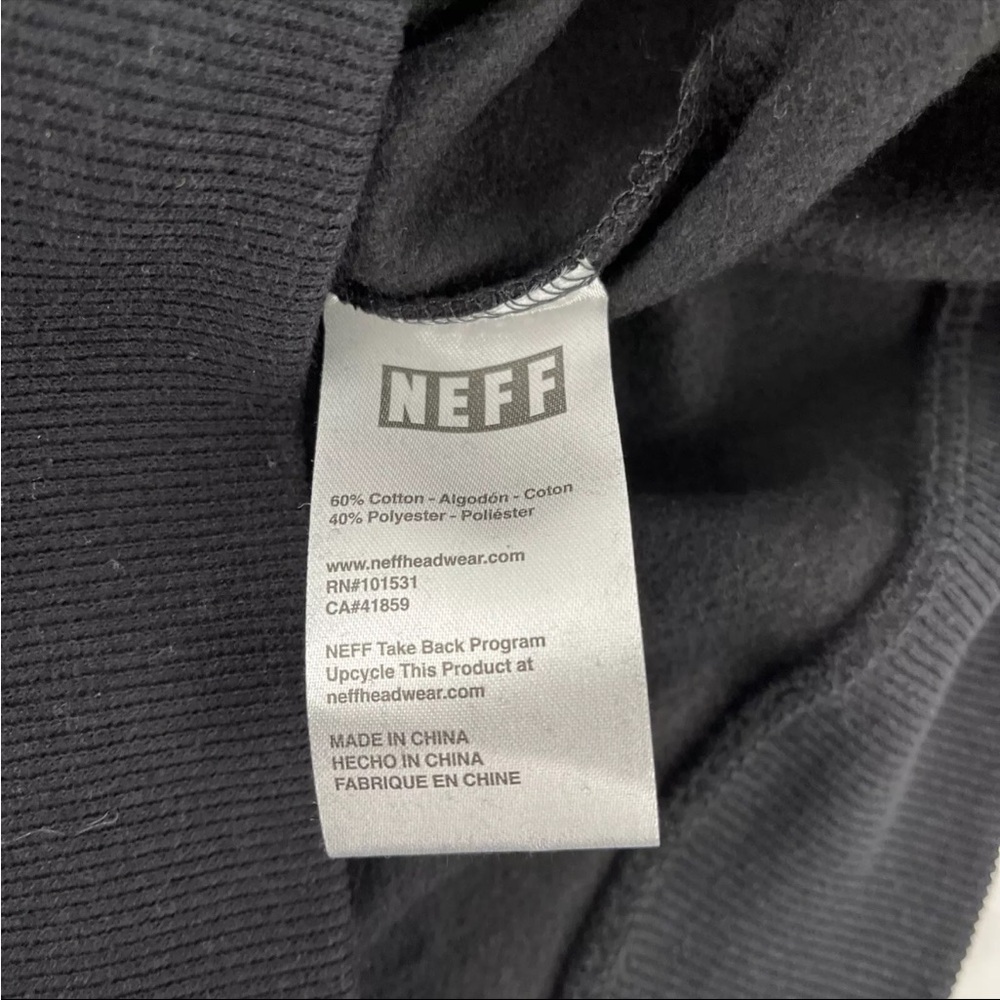 New Mens Neff Mickey Mouse Hoodie Hooded Sweatshirt Sz S NWT Black - Picture 7 of 7